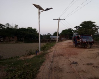 Solar Street Light Project